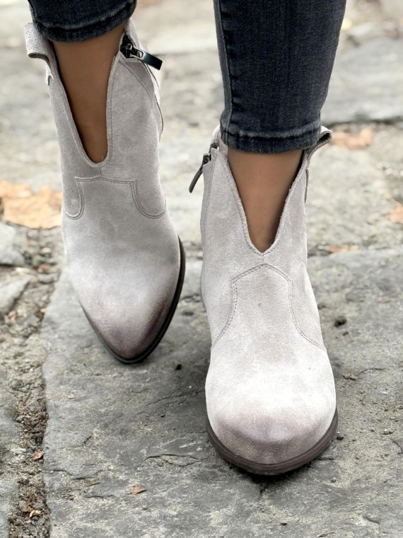 Kowbojki skórzane OLEKSY Polskiej produkcji