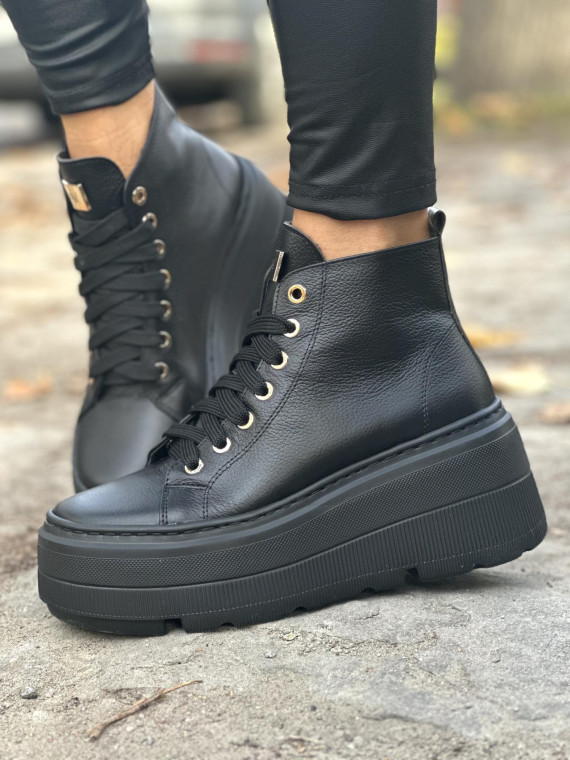 Sneakersy OLEKSY ze skóry Polskiej produkcji