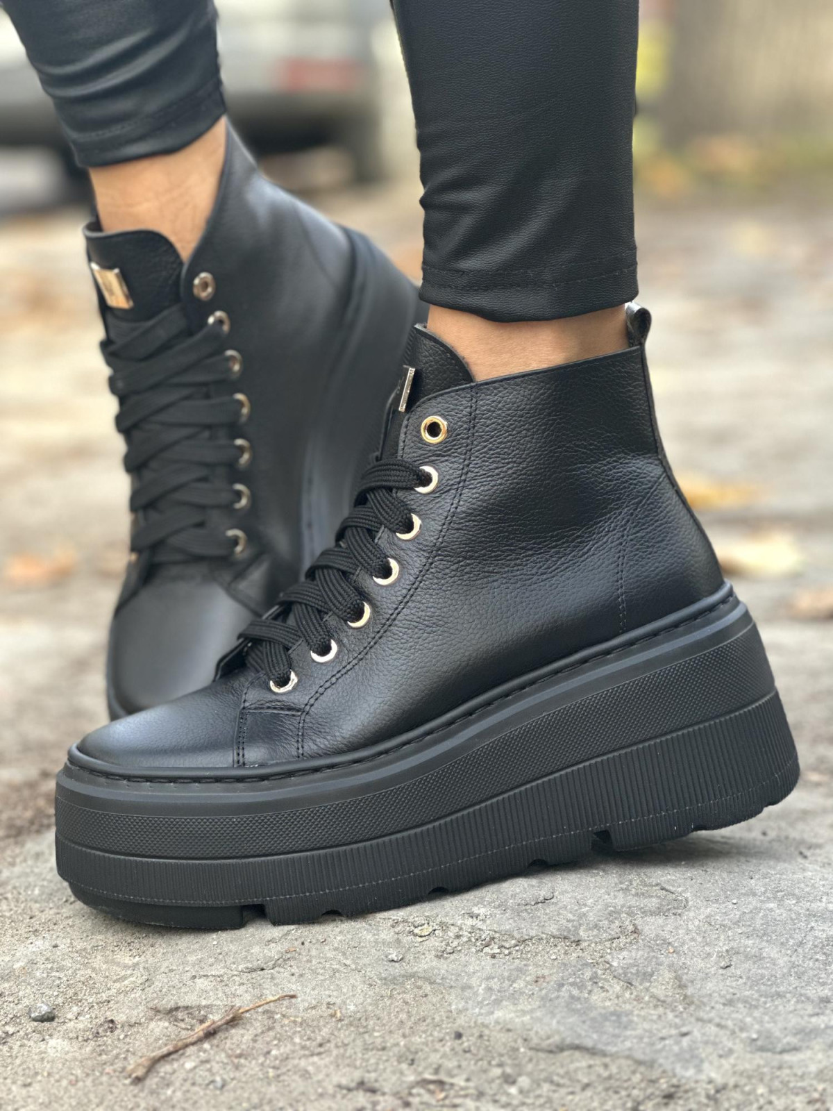 Sneakersy OLEKSY ze skóry Polskiej produkcji