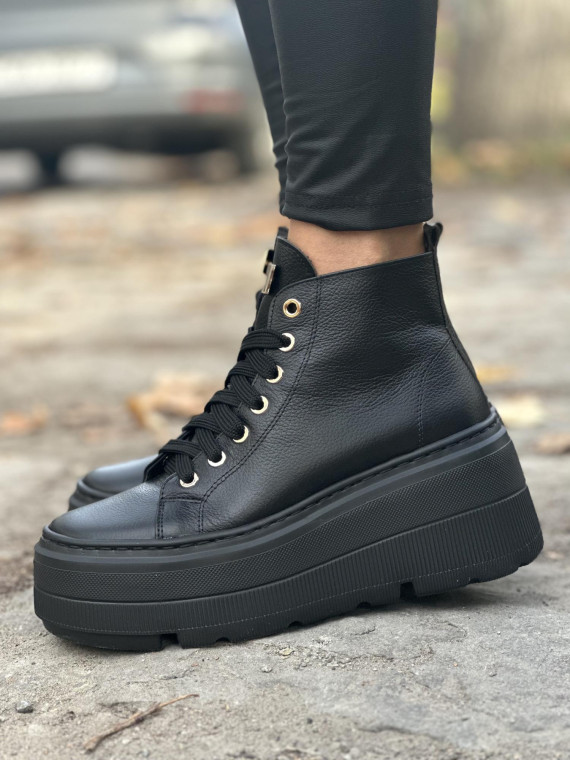 Sneakersy OLEKSY ze skóry Polskiej produkcji