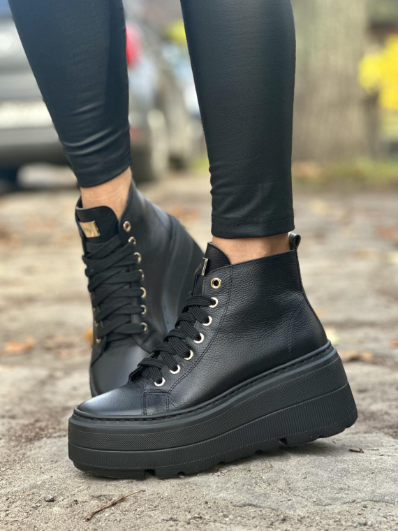 Sneakersy OLEKSY ze skóry Polskiej produkcji