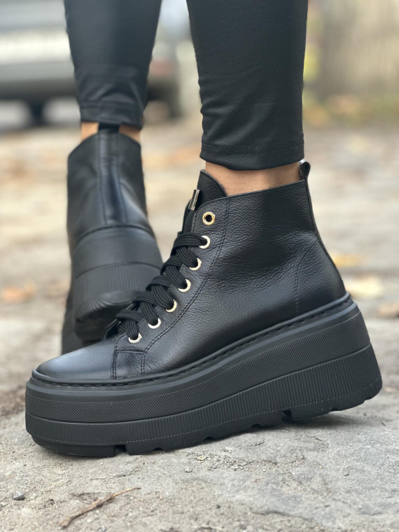 Sneakersy OLEKSY ze skóry Polskiej produkcji