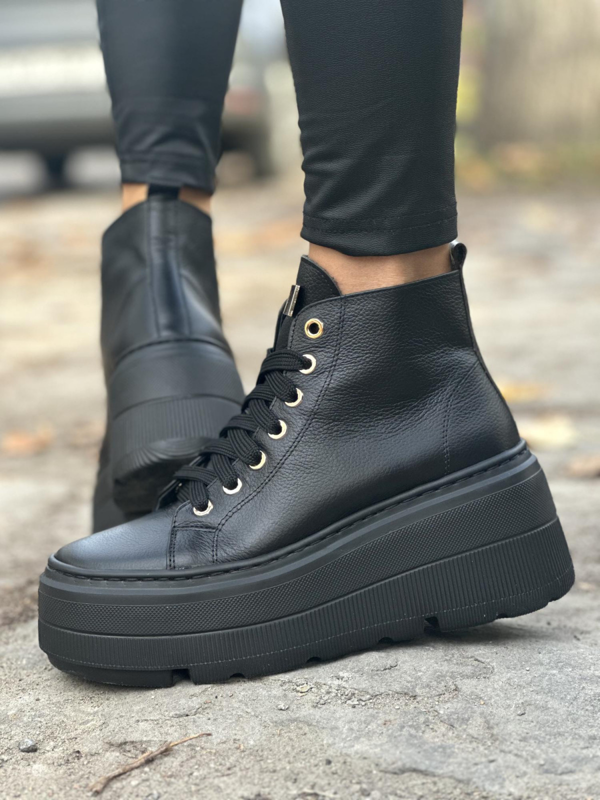 Sneakersy OLEKSY ze skóry Polskiej produkcji