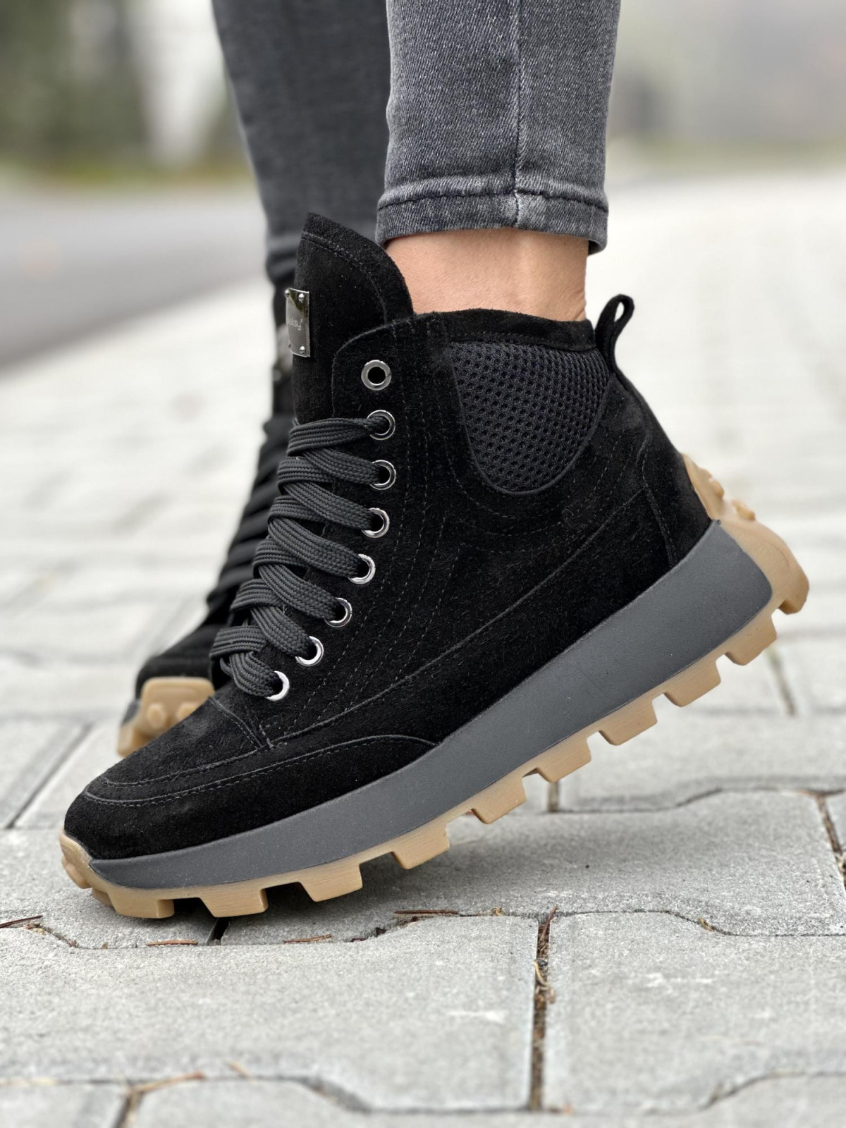 Sneakersy OLEKSY ze skóry Polskiej produkcji