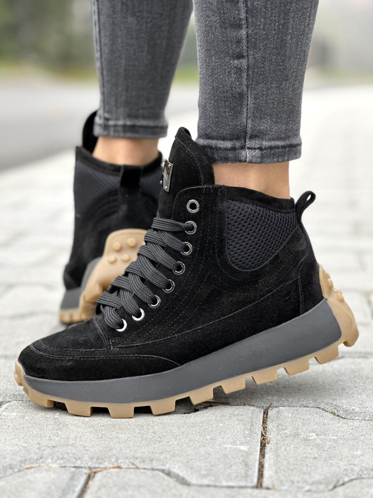 Sneakersy OLEKSY ze skóry Polskiej produkcji