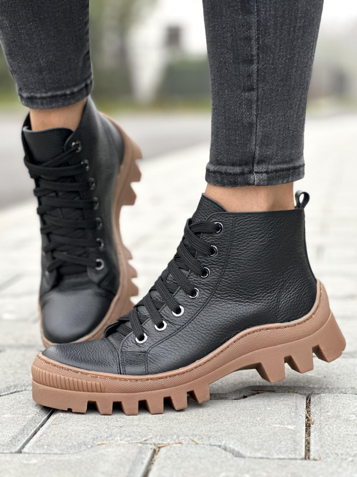 Trapery skórzane OLEKSY Polskiej produkcji