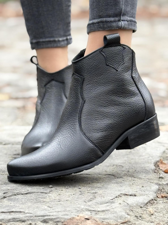 Kowbojki skórzane OLEKSY Polskiej produkcji