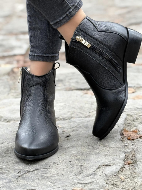 Kowbojki skórzane OLEKSY Polskiej produkcji