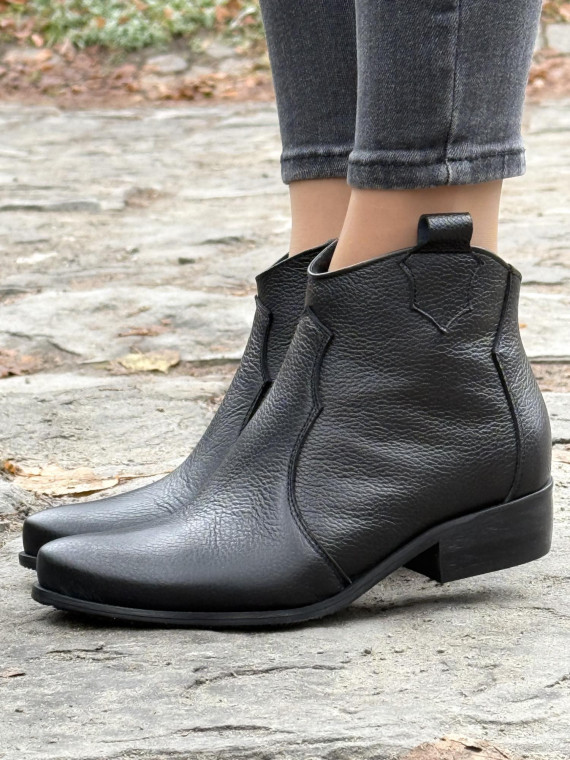 Kowbojki skórzane OLEKSY Polskiej produkcji