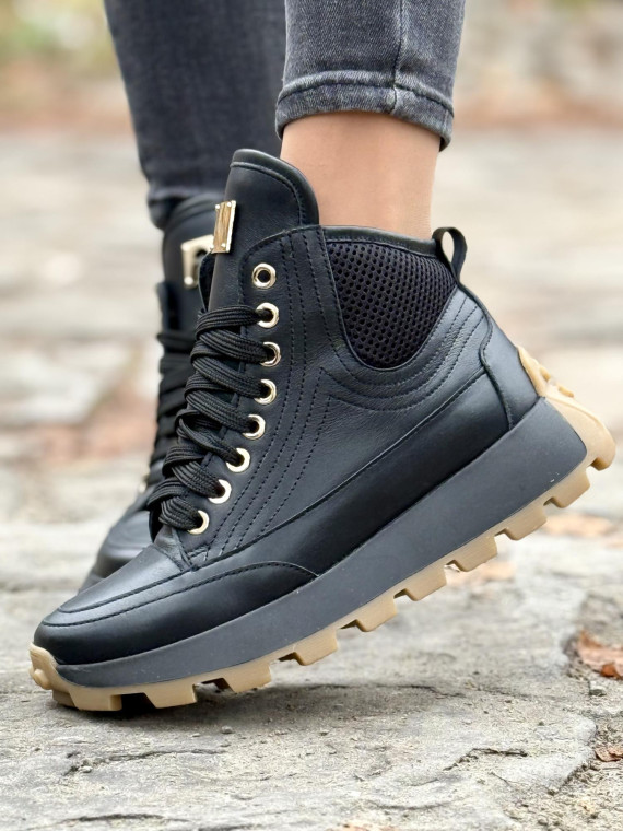 Sneakersy OLEKSY ze skóry Polskiej produkcji