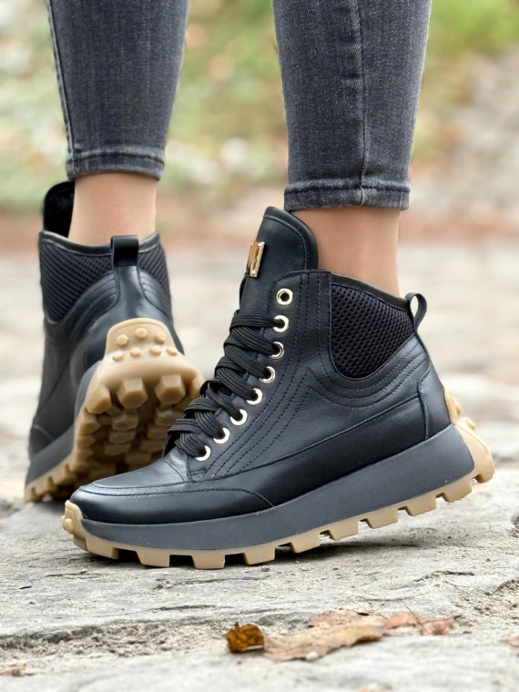 Sneakersy OLEKSY ze skóry Polskiej produkcji