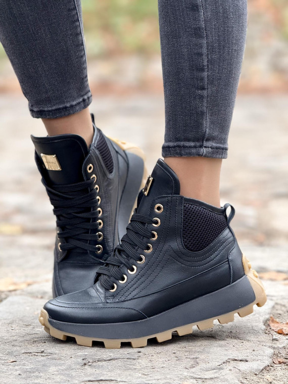 Sneakersy OLEKSY ze skóry Polskiej produkcji