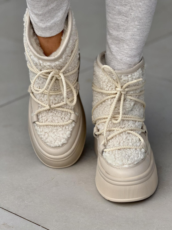 Śniegowce skórzane OLEKSY Polskiej produkcji