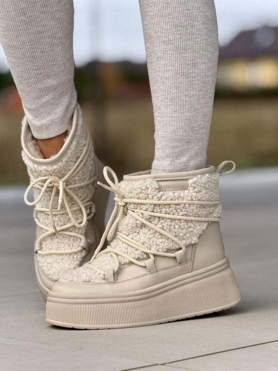 Śniegowce skórzane OLEKSY Polskiej produkcji