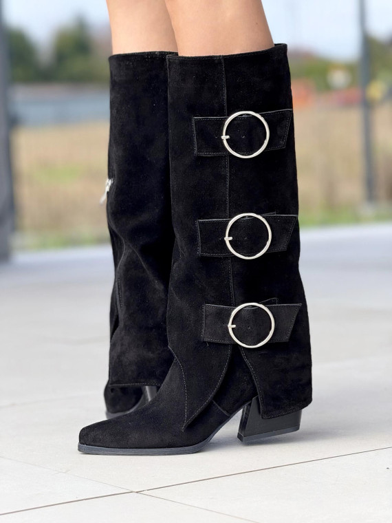 Botki skórzane OLEKSY Polskiej produkcji