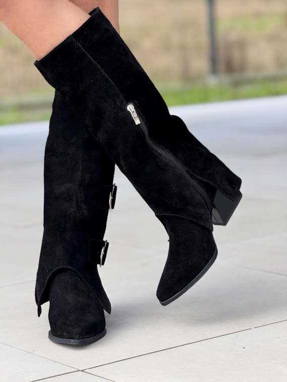 Botki skórzane OLEKSY Polskiej produkcji