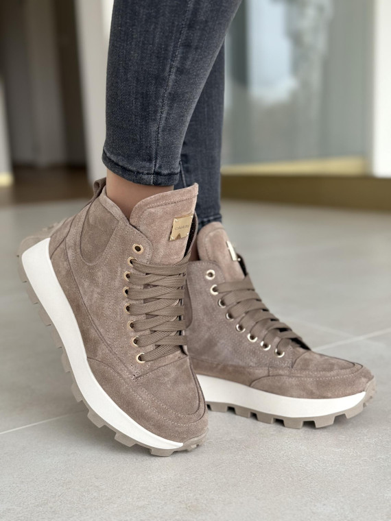 Sneakersy OLEKSY ze skóry Polskiej produkcji