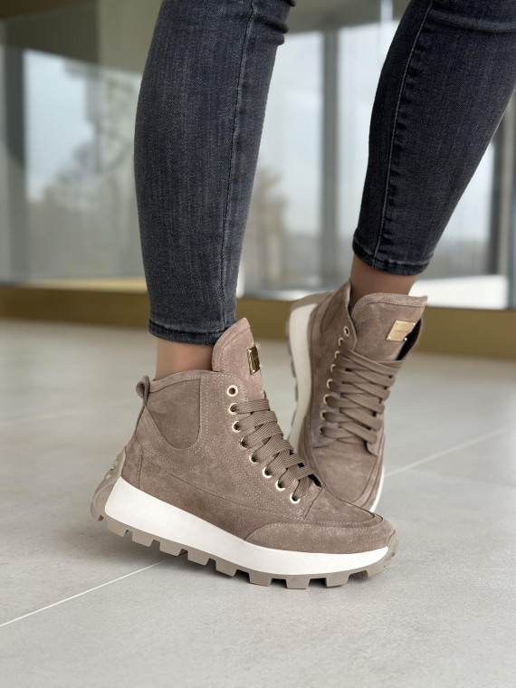 Sneakersy OLEKSY ze skóry Polskiej produkcji