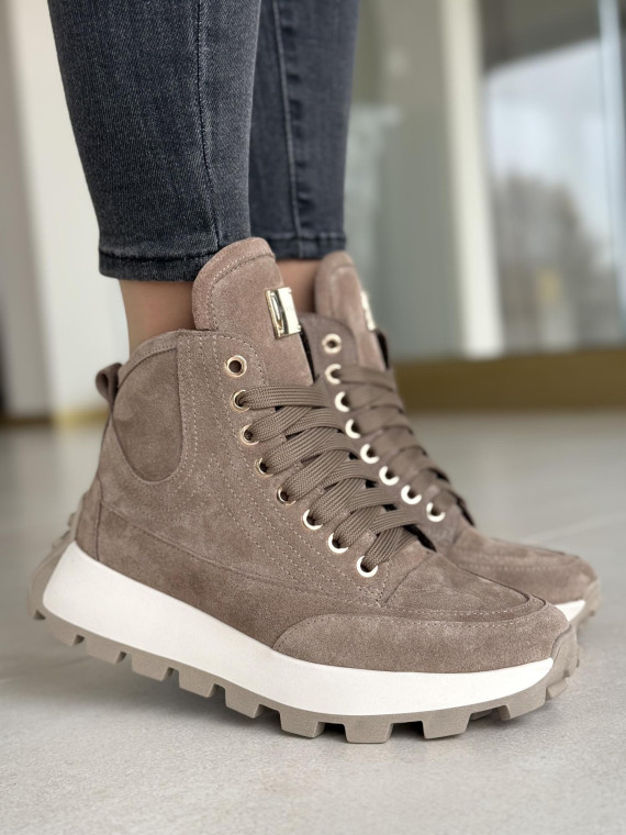 Sneakersy OLEKSY ze skóry Polskiej produkcji