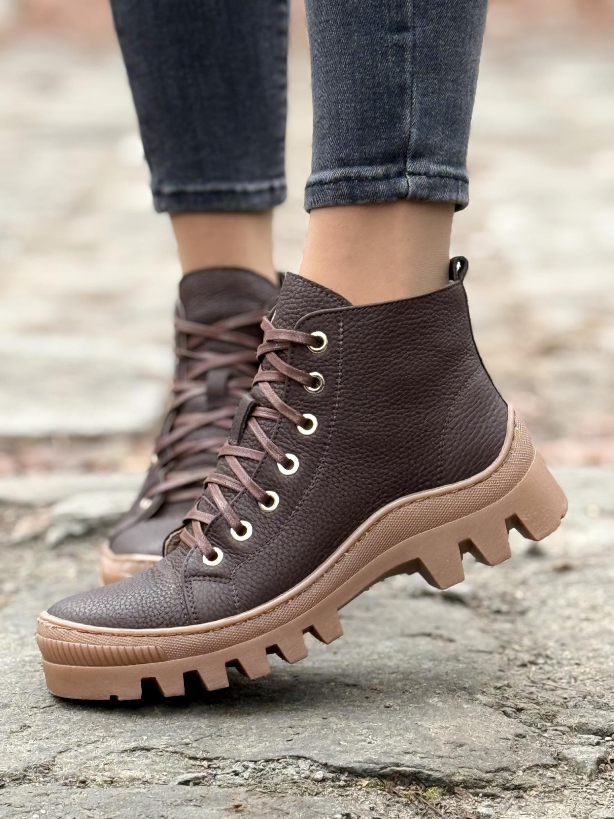 Trapery skórzane OLEKSY Polskiej produkcji