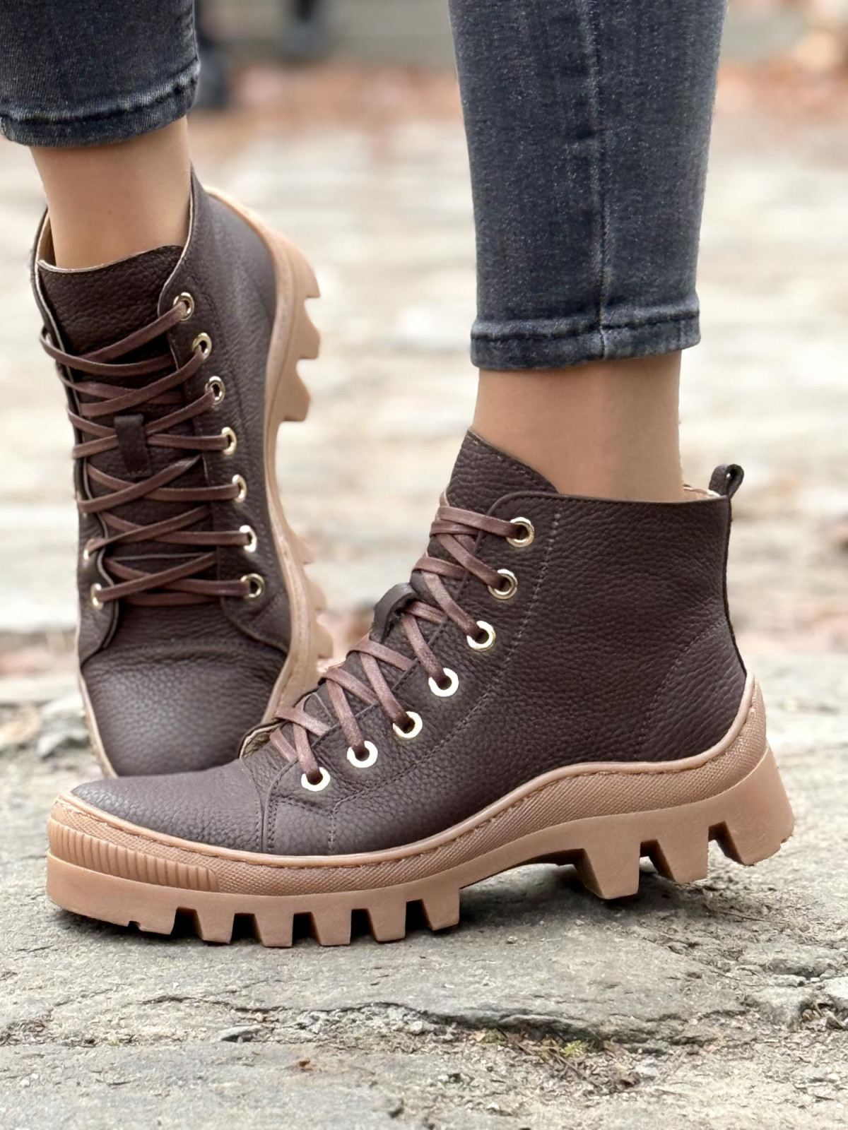 Trapery skórzane OLEKSY Polskiej produkcji