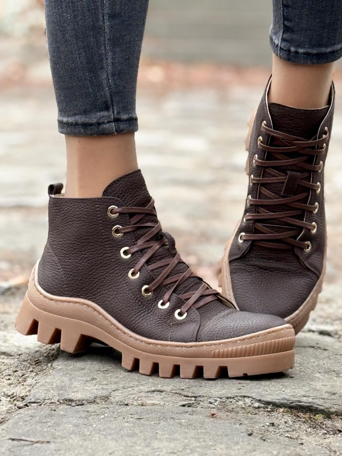 Trapery skórzane OLEKSY Polskiej produkcji