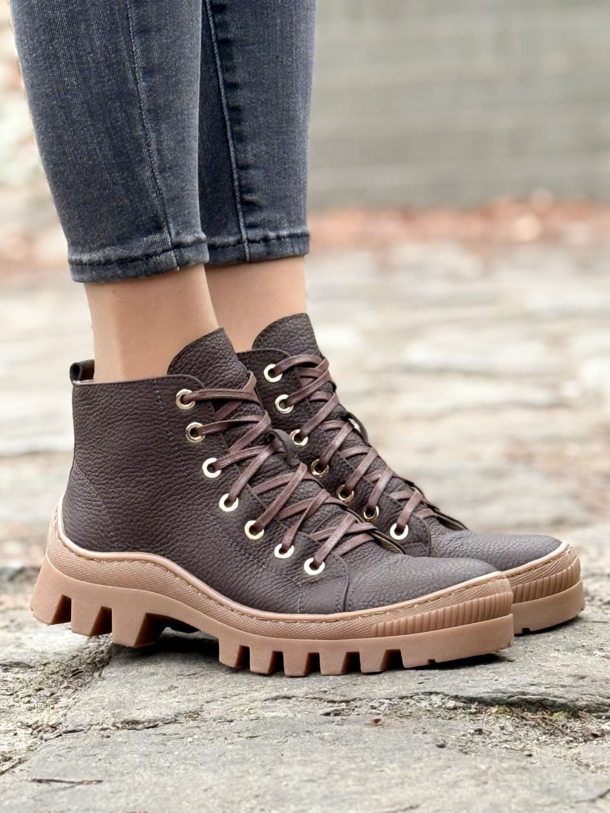 Trapery skórzane OLEKSY Polskiej produkcji