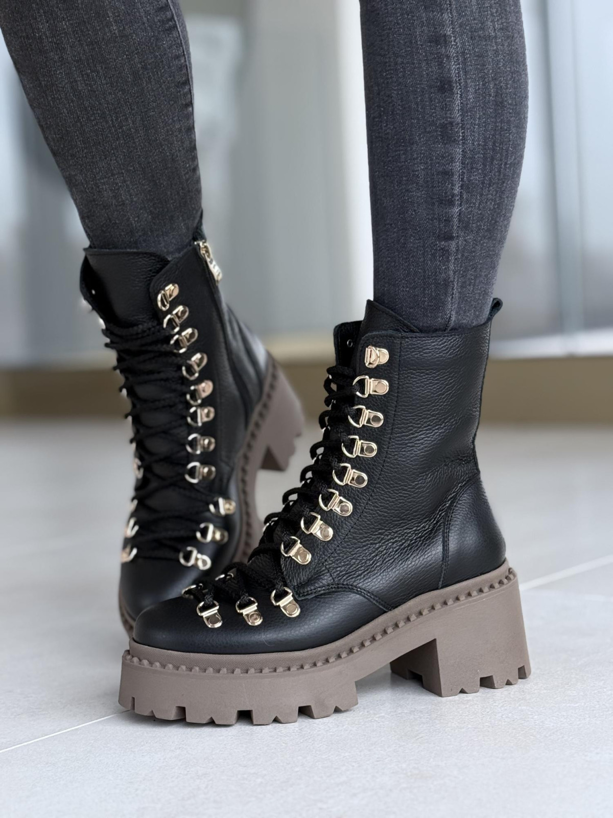 Trapery skórzane OLEKSY Polskiej produkcji