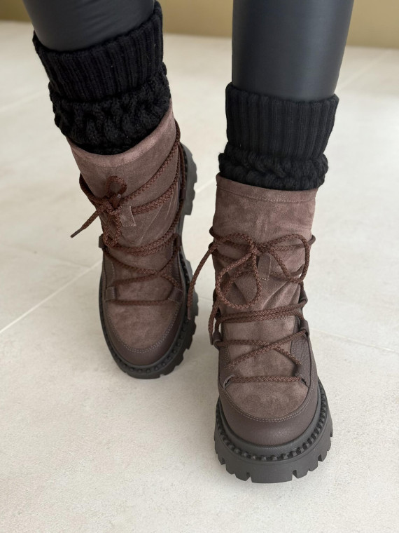 Śniegowce skórzane OLEKSY Polskiej produkcji