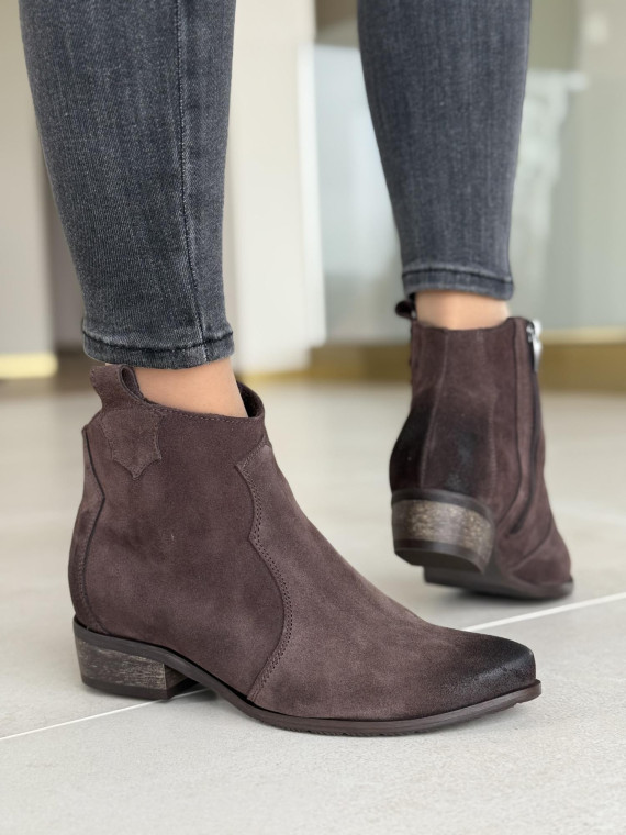 Kowbojki skórzane OLEKSY Polskiej produkcji