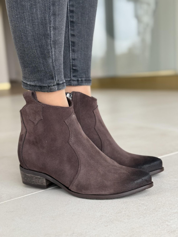 Kowbojki skórzane OLEKSY Polskiej produkcji