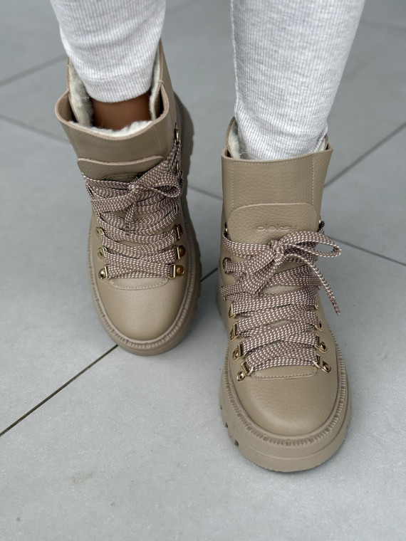 Śniegowce skórzane OLEKSY Polskiej produkcji