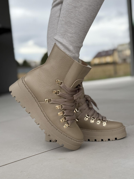 Śniegowce skórzane OLEKSY Polskiej produkcji