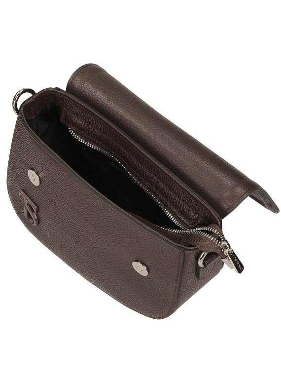 Brązowa torebka damska ze skóry naturalnej