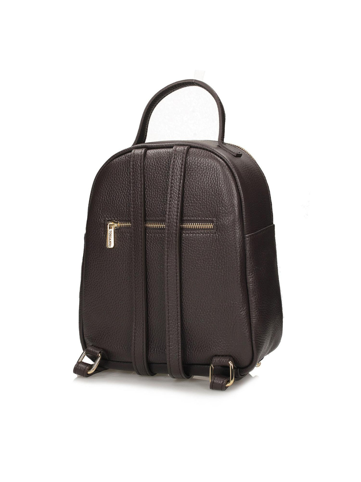 Brązowy plecak damski ze skóry naturalnej