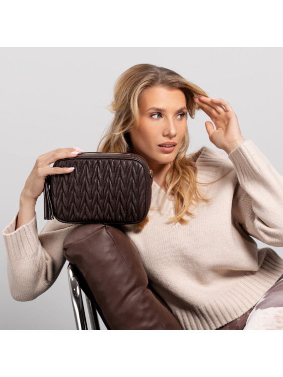 Torebka damska ze skóry naturalnej