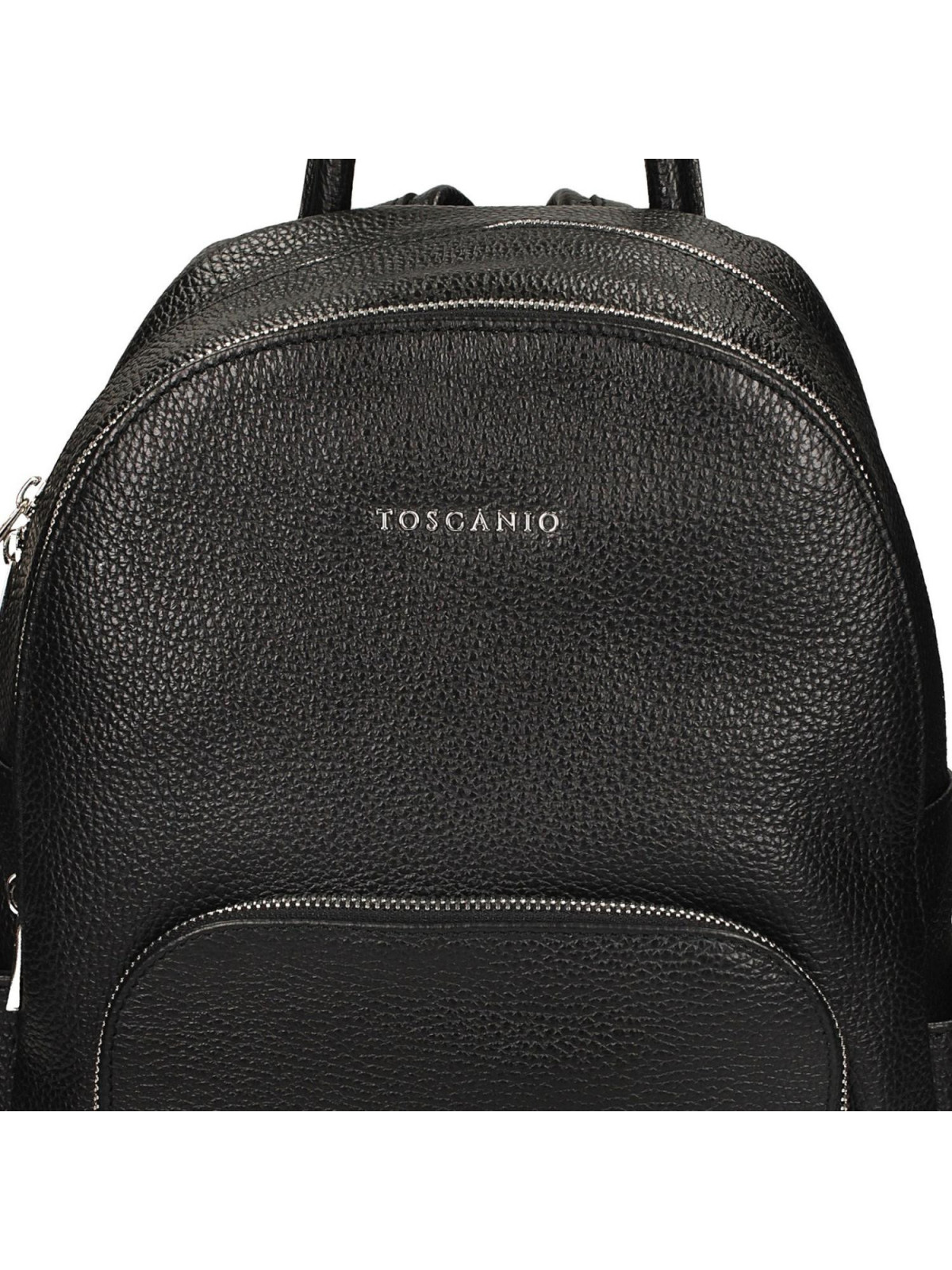 Czarny plecak damski ze skóry naturalnej