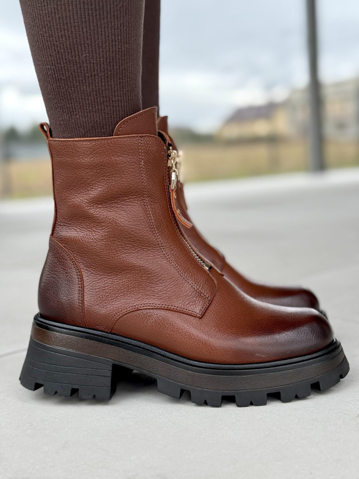 Trapery skórzane OLEKSY Polskiej produkcji