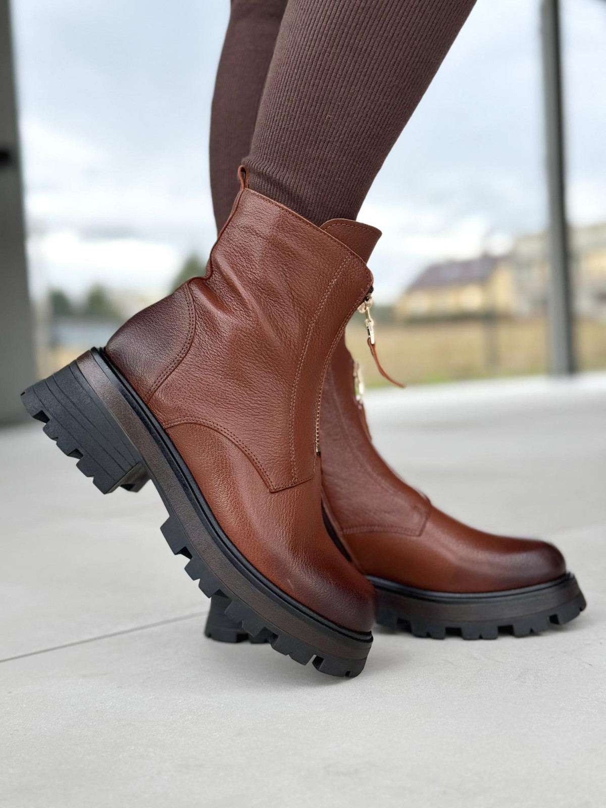 Trapery skórzane OLEKSY Polskiej produkcji