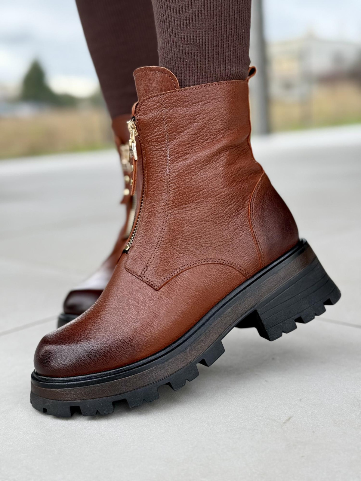 Trapery skórzane OLEKSY Polskiej produkcji