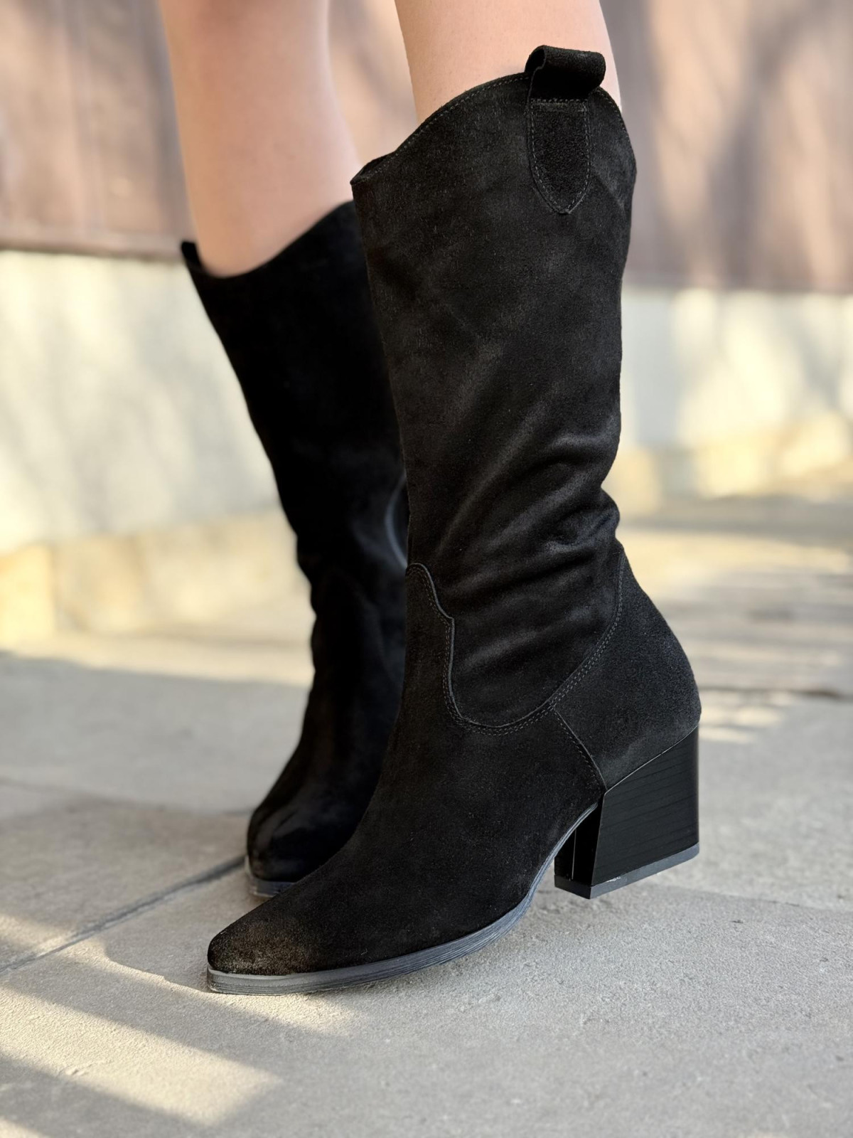 Kowbojki skórzane OLEKSY Polskiej produkcji