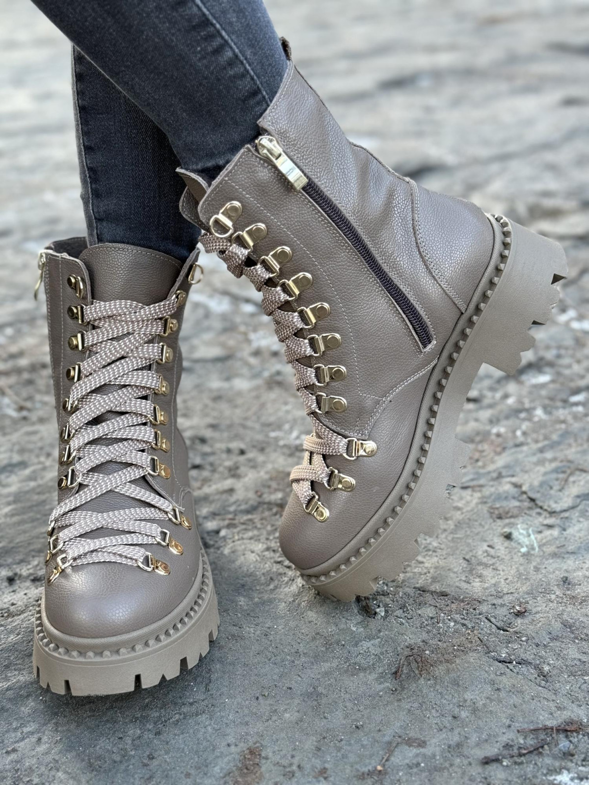 Trapery skórzane OLEKSY Polskiej produkcji