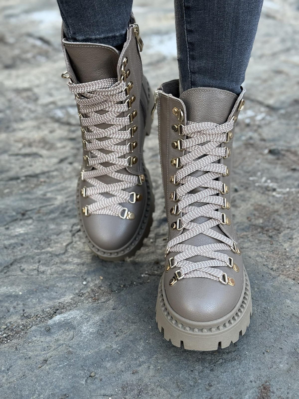 Trapery skórzane OLEKSY Polskiej produkcji