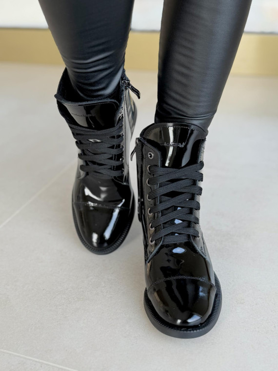 Botki skórzane OLEKSY Polskiej produkcji