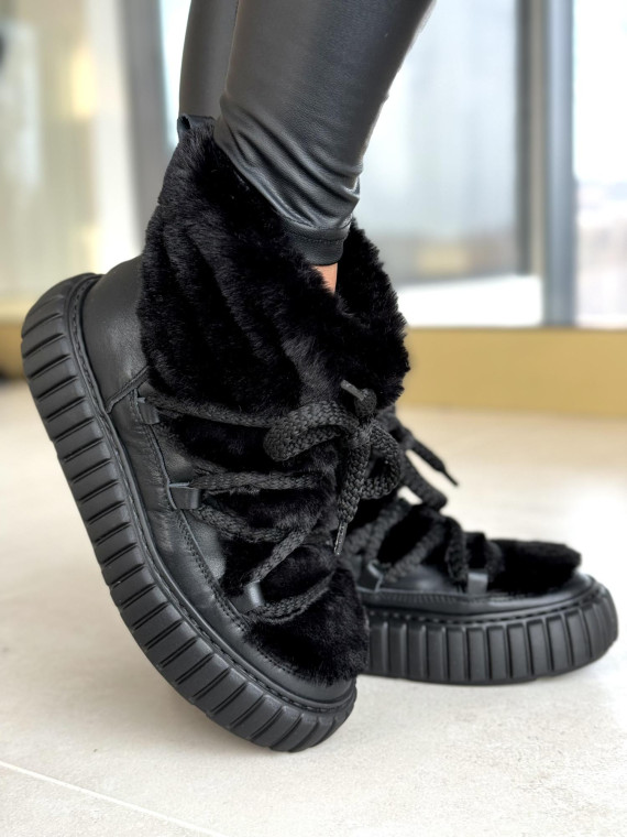 Śniegowce skórzane OLEKSY Polskiej produkcji