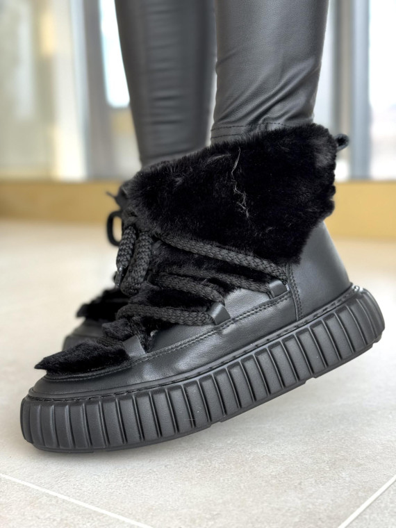 Śniegowce skórzane OLEKSY Polskiej produkcji