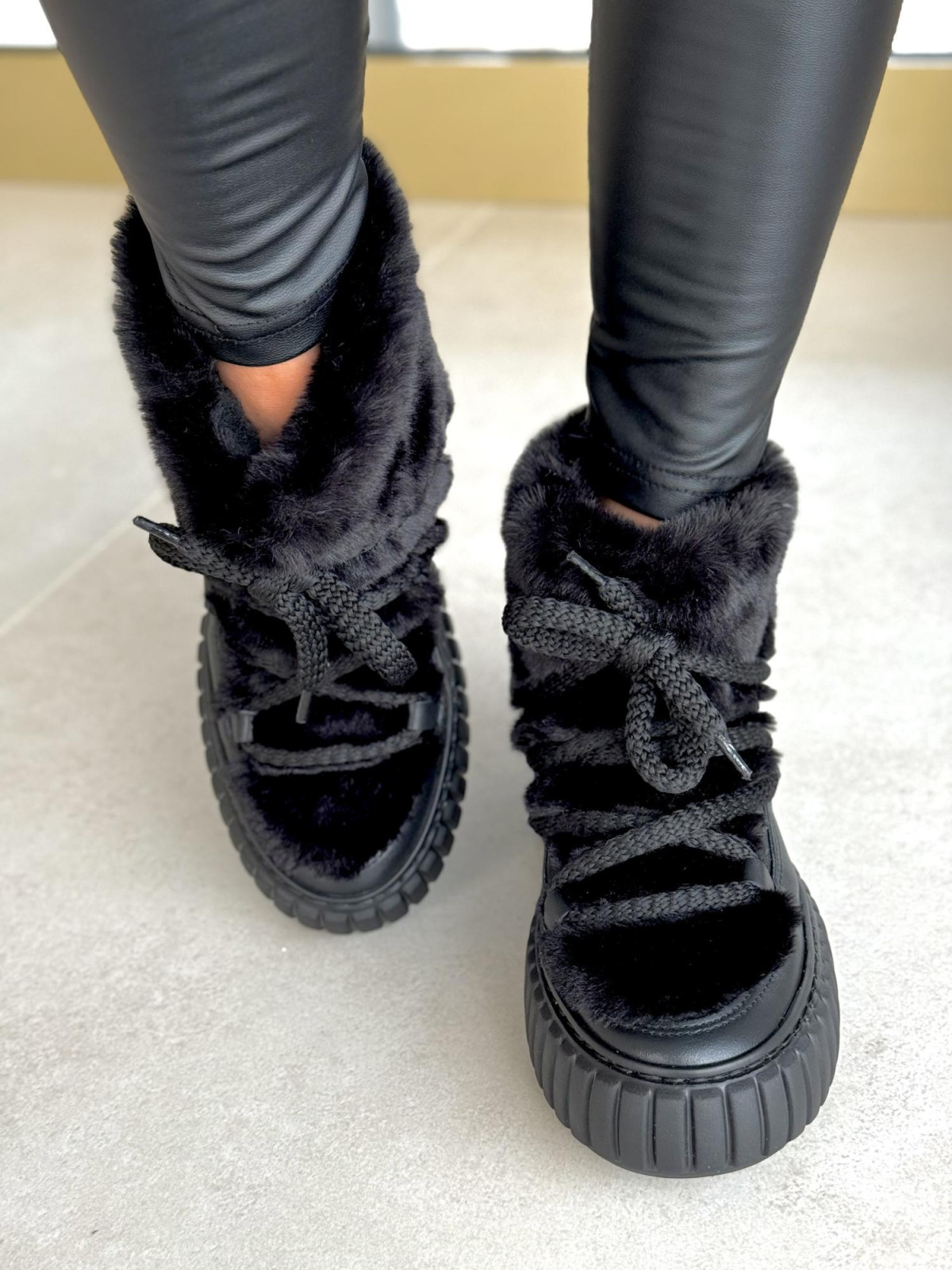 Śniegowce skórzane OLEKSY Polskiej produkcji