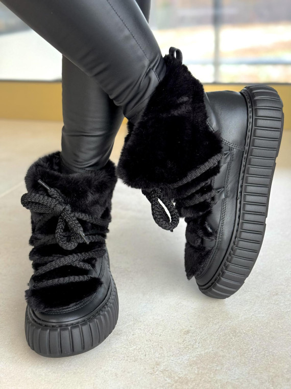 Śniegowce skórzane OLEKSY Polskiej produkcji