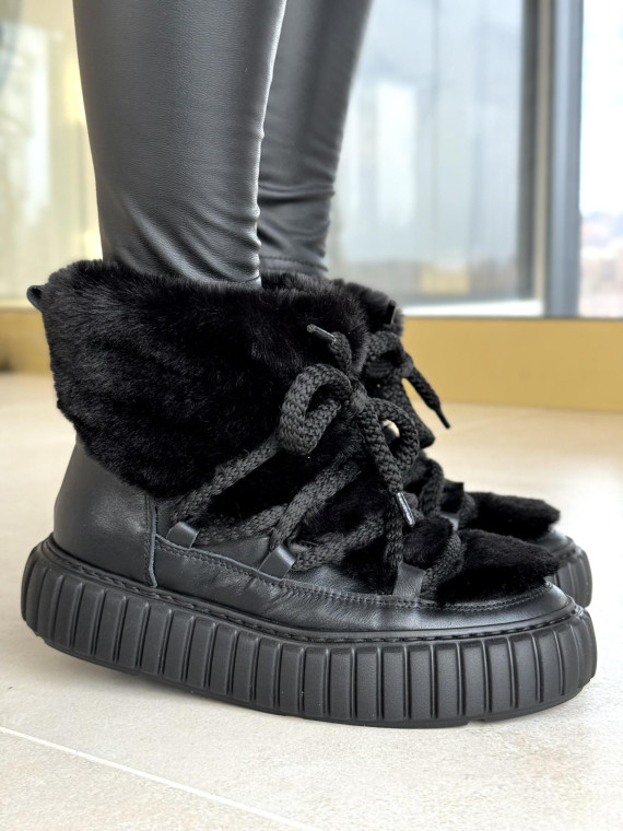 Śniegowce skórzane OLEKSY Polskiej produkcji