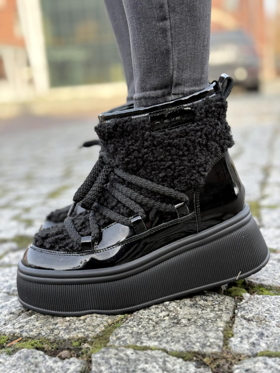 Śniegowce skórzane OLEKSY Polskiej produkcji